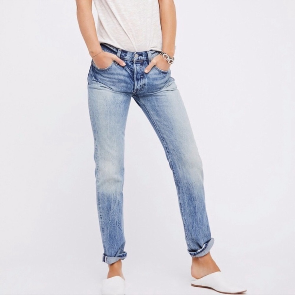 LEVI'S 501 White Oak Cone Selvedge Jeans Sz 27